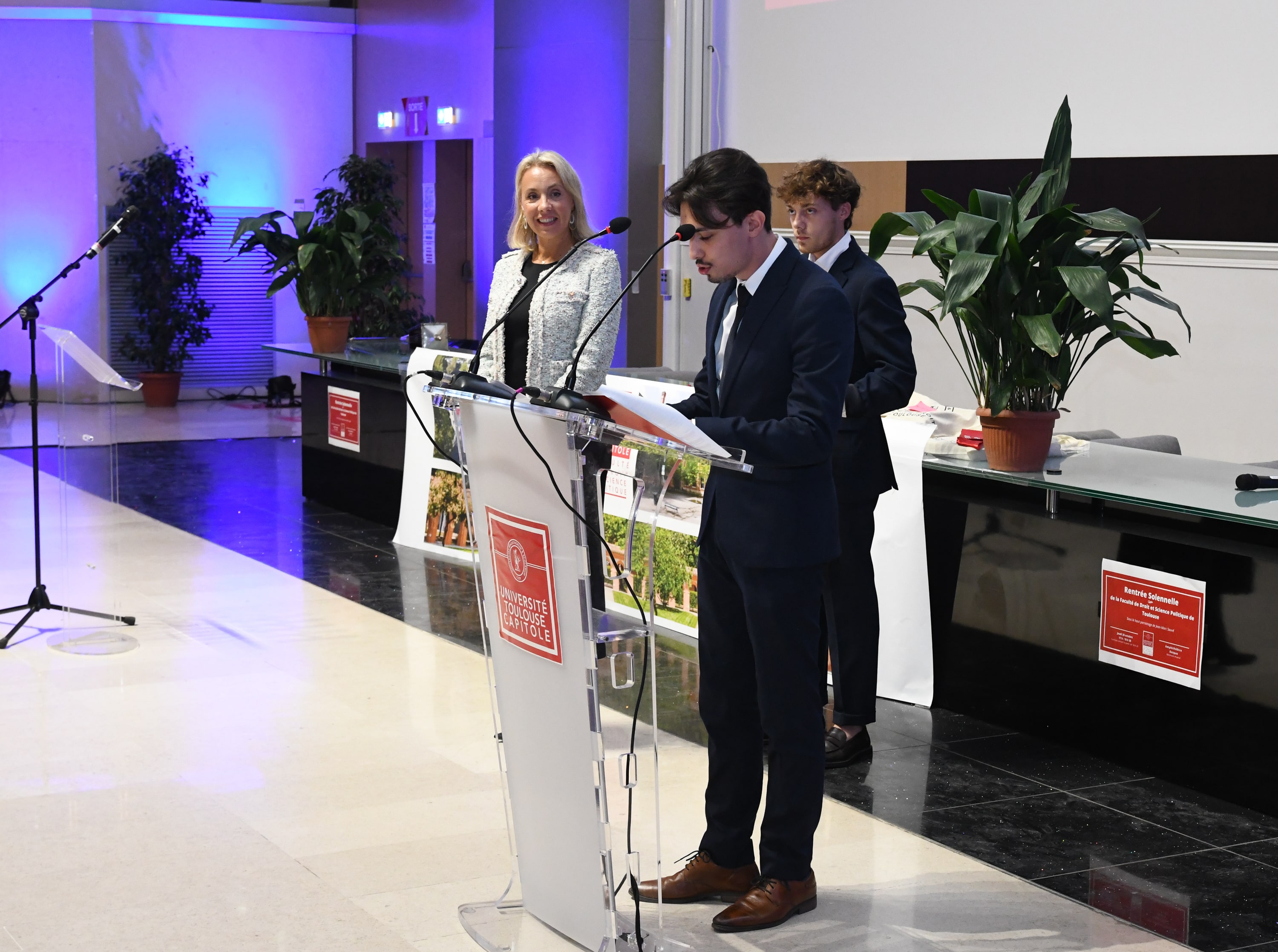 Photo rentrée solennelle de la faculté de droit 2022 Photo rentrée solennelle de la faculté de droit 2022