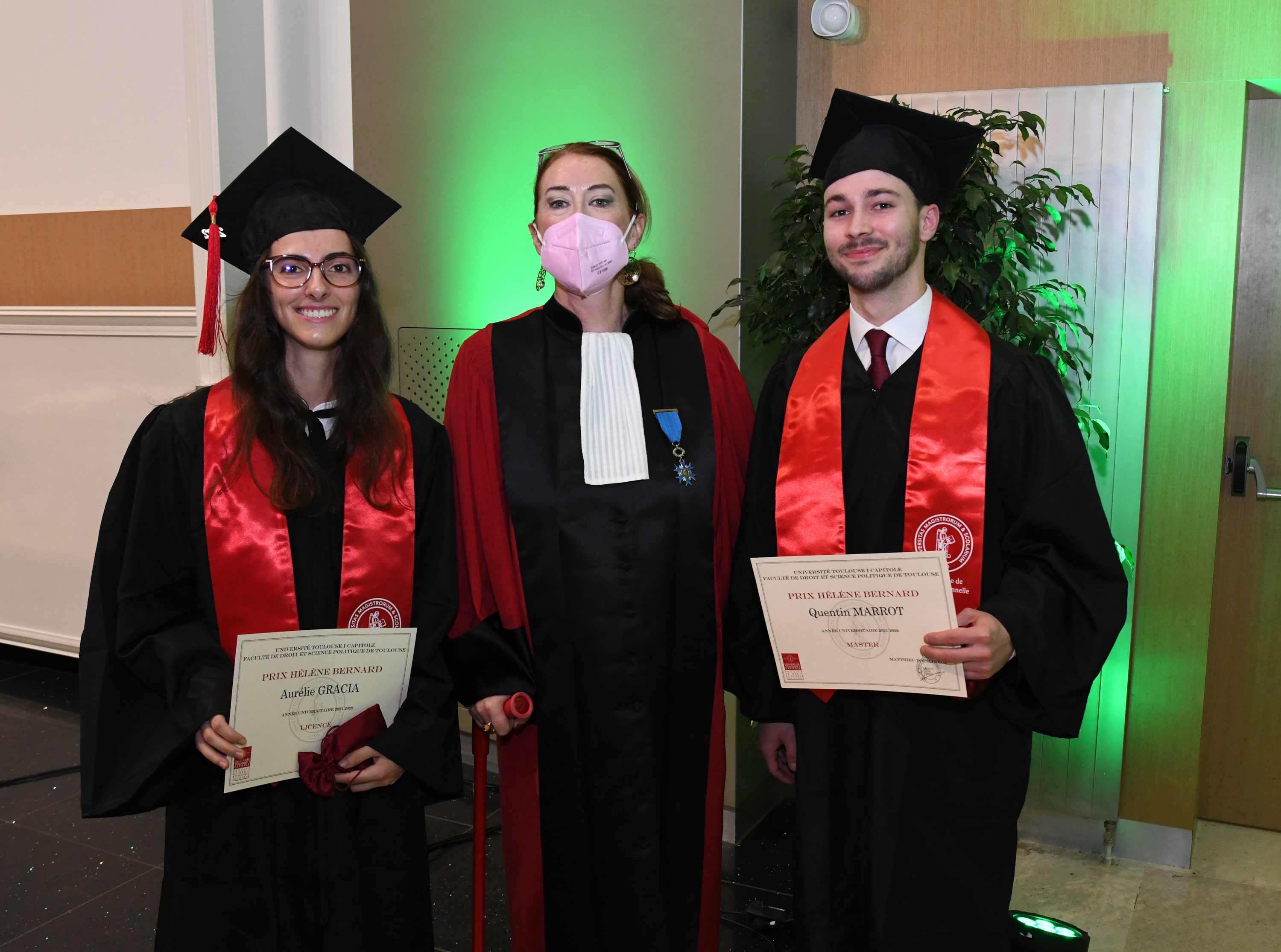 Photo rentrée solennelle de la faculté de droit 2022 Photo rentrée solennelle de la faculté de droit 2022