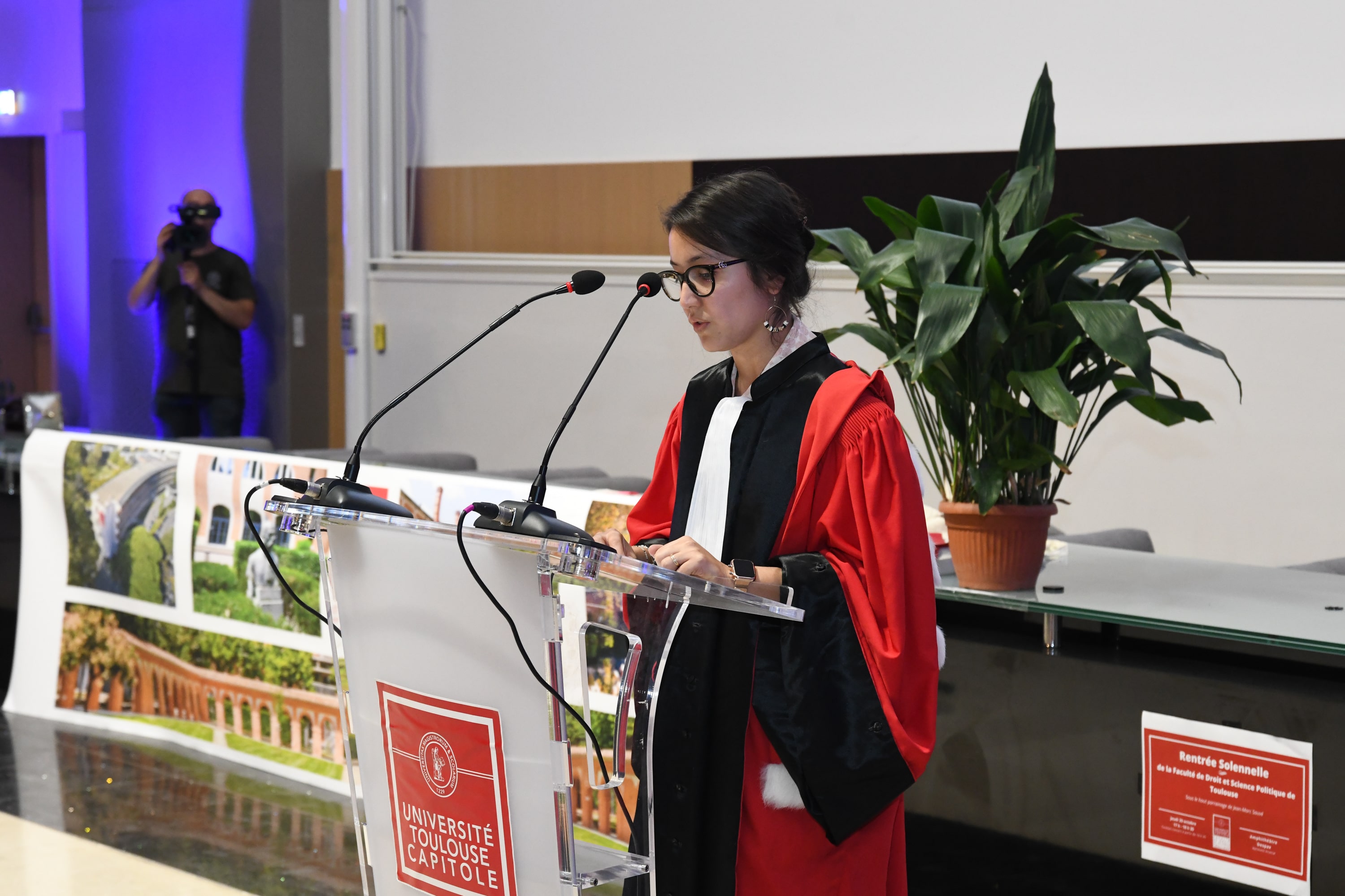 Photo rentrée solennelle de la faculté de droit 2022 Photo rentrée solennelle de la faculté de droit 2022