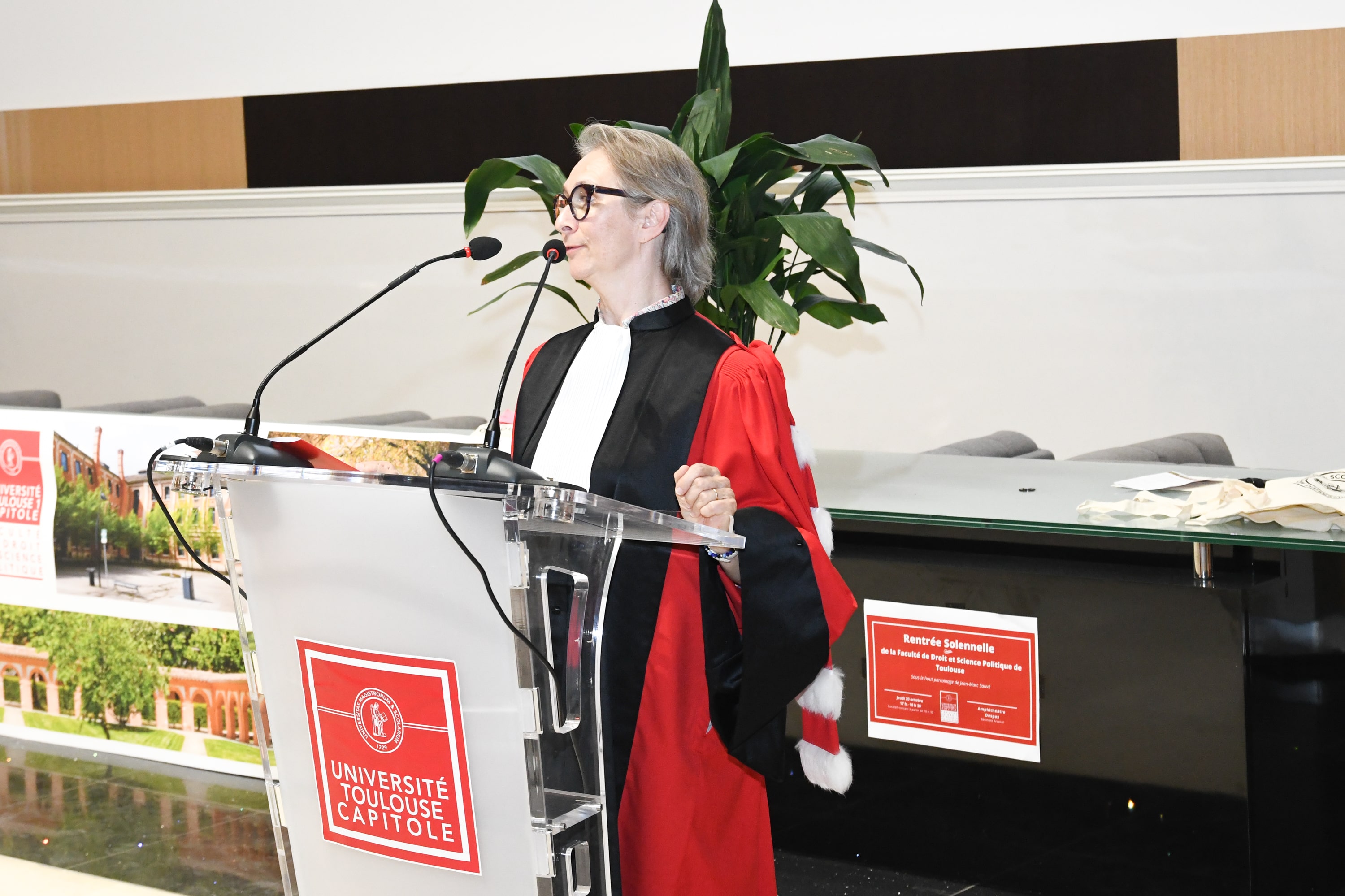 Photo rentrée solennelle de la faculté de droit 2022 Photo rentrée solennelle de la faculté de droit 2022