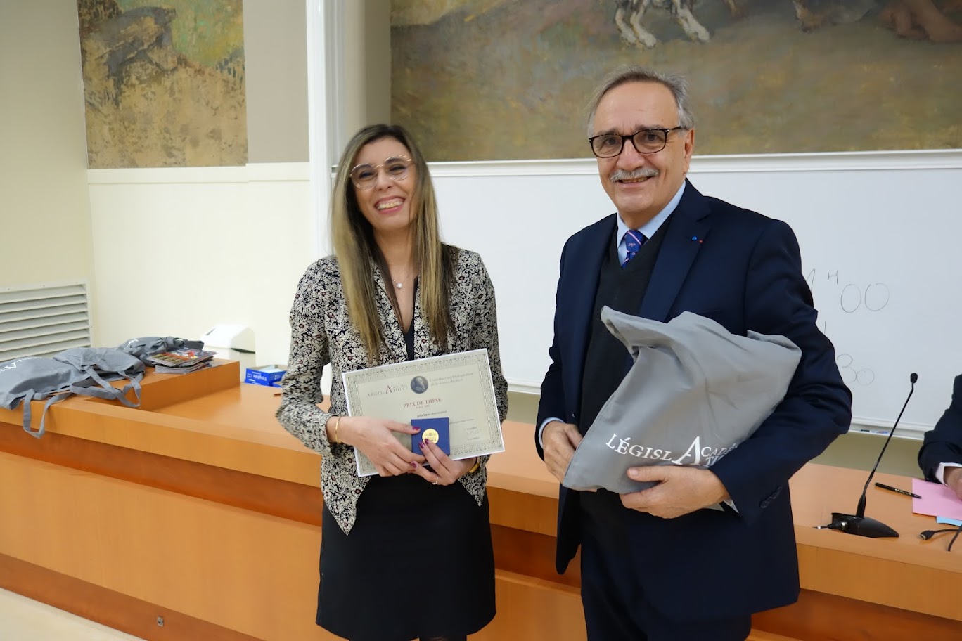 Remise des prix de thèse - Académie de Législation