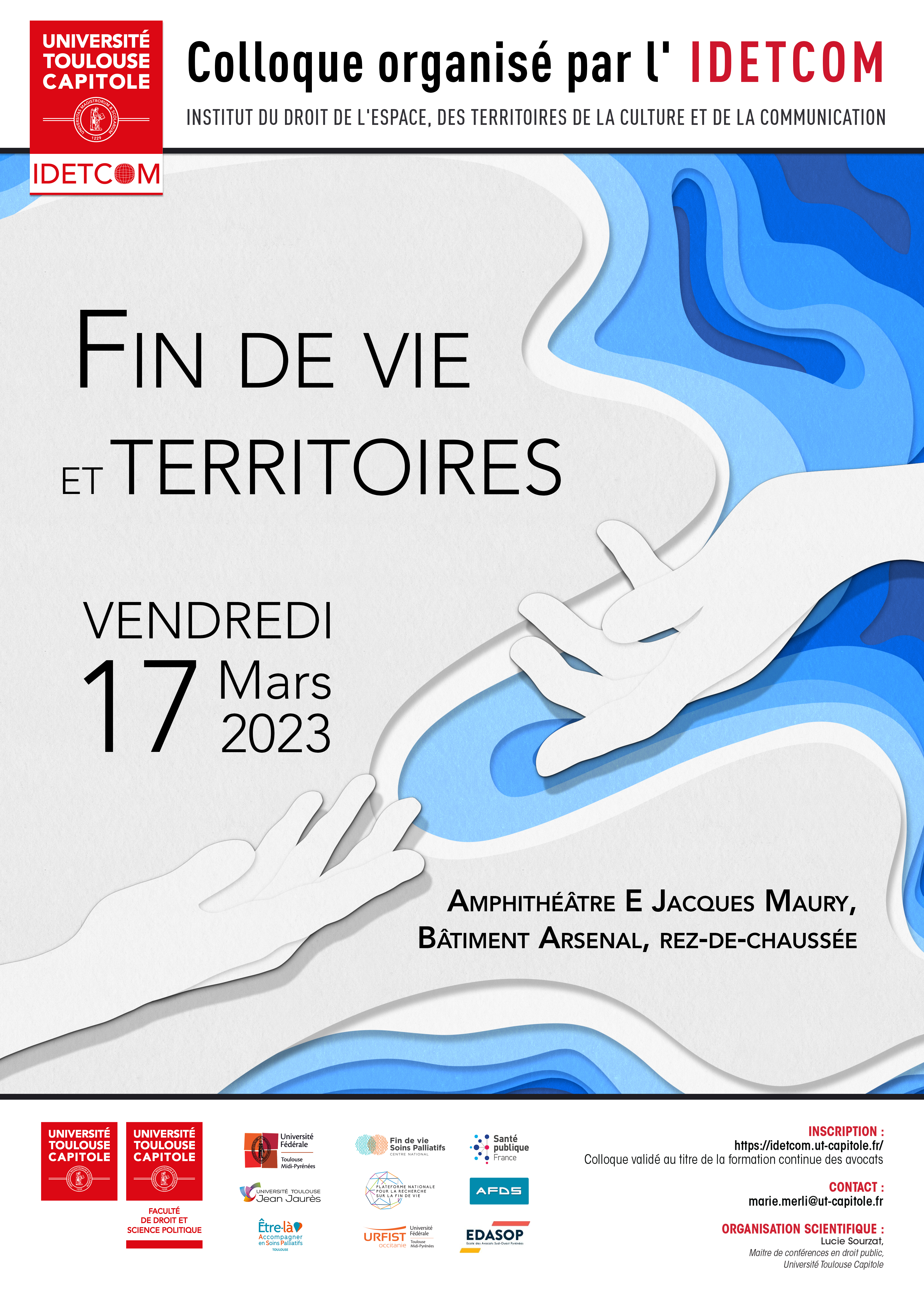 Affiche fin de vie et territoire