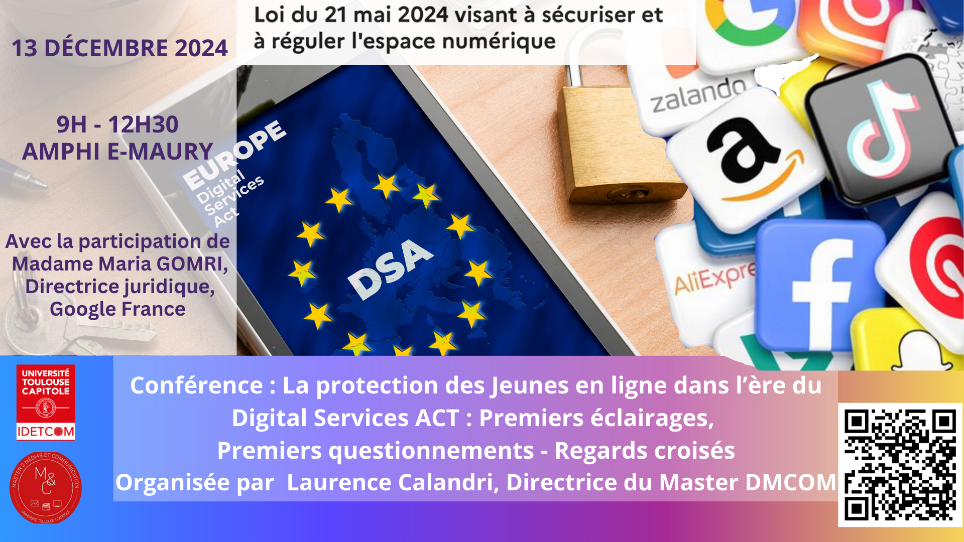 Affiche conférence