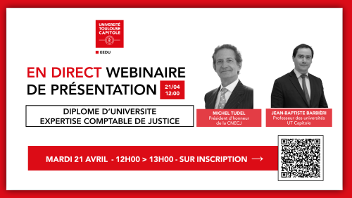 Webinaire DU Expertise Comptable de Justice